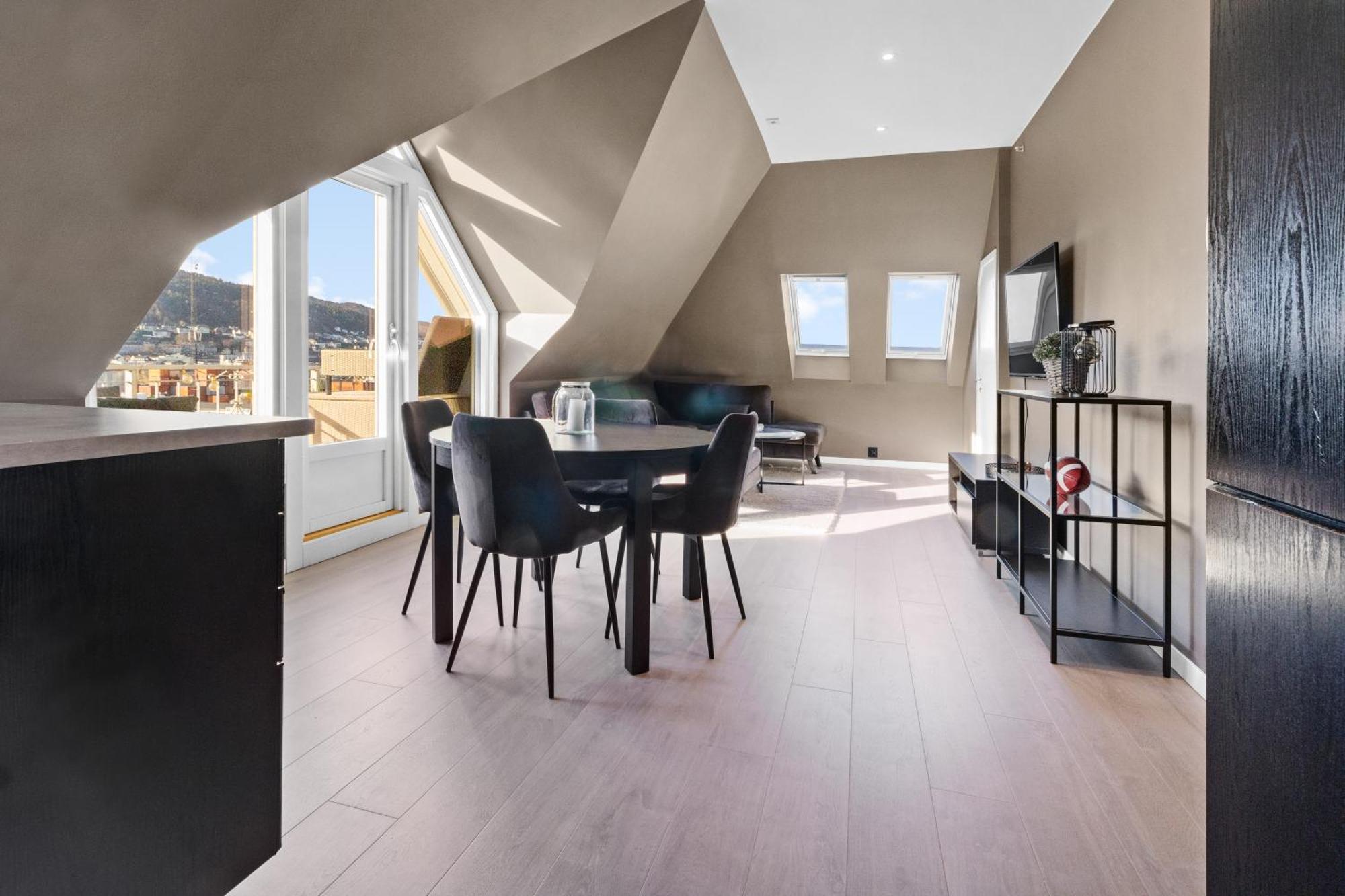 Penthouse Apartment In Bergen Extérieur photo